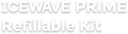 ICEWAVE PRIME Refillable Kit