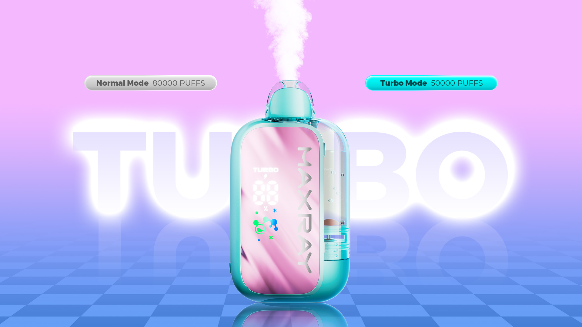 Turbo Mode  50000 PUFFS